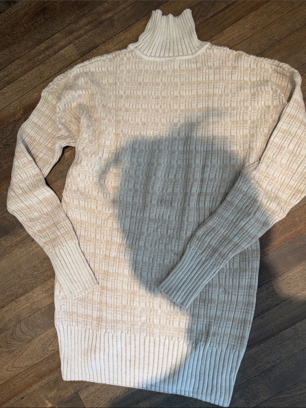 Varley Cream Ribbed Knit Set - Picture 5 of 6